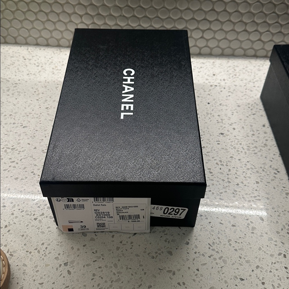 Chanel shoe box  fits women’s shoes ready for gifting